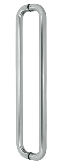 Držadlo EUROLATON pre sklenené a drevené dvere - 81 (nerez)