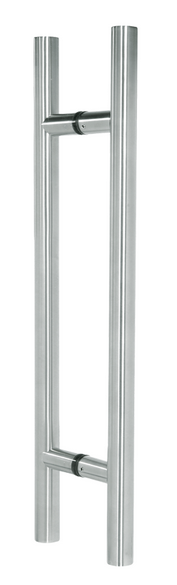 Držadlo EUROLATON pre sklenené a drevené dvere - 83 (nerez)
