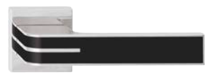 Dverové kovanie TWIN TURN HX8505 HR (CH) - s čiernou výplní