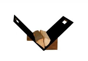 Kôš na drevo Lienbacher - drevený podstavec