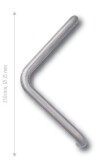 Madlo COBRA INOX F (IN) - COBRA IN (nerez)