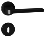 Dverové kovanie SUPRA - R 3097 (BS - Čierna matná) - MP BS (čierna mat)