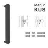 MP FT - MADLO kód K40 40x20 mm SP (BS - Čierna matná) - ks - MP BS (čierna mat)