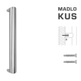 MP FT - MADLO kód K40 40x20 mm ST (BN - Brúsená nerez) - ks - MP BN (brúsená nerez)