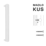 MP FT - MADLO kód K40 40x20 mm ST (WS - Biela matná) - ks - MP WS (biela mat)