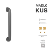 Dverné madlo MP MOON (ANT - Antracit) - MP antracit