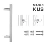 DVERNÉ MADLO MP kód K41Z 40x10 mm SP - ks (BN - Brúsená nerez) - MP BN (brúsená nerez)