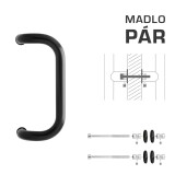 DVERNÉ MADLO MP M2 WA/A-DHP - pár (Čierna RAL 9005) - MP Čierna