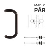 DVERNÉ MADLO MP M2 WA/A-DHP - pár (Hnedá RAL 8019) - MP Hnedá