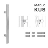 DVDROVÉ MADLO MP kód K41S 40x10 mm SP - ks (BN - Brúsená nerez) - MP BN (brúsená nerez)