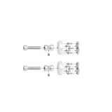 MP Spojovací materiál WA/B ks DREVO (Biela lesklá) - MP Bílá lesklá