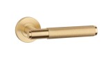 Dverové kovanie MP SH - OVAL - R 1741 PRO 8 MM (OLS - Mosadz brúsená) - MP OLS Mosaz broušená