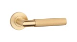 Dverové kovanie MP SH - OVAL - R 1742 PRO 8 MM (OLS - Mosadz brúsená) - MP OLS Mosaz broušená