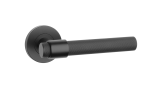 Dverové kovanie MP SH - OVAL - R 1743 PRO 8 MM (BS - Čierna matná) - MP BS (čierna mat)