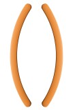Dverné MADLO NA POSUVNÉ DVERE MP ONE - pár (Oranžová matná) - 375 mm - MP Oranžová