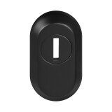 Prekrytie k bezpečnostnému kovaniu MP MPK SECURO S01 PLUS - SO (BS - Čierna matná) - MP BS (čierna mat)