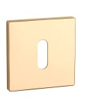 Dverná rozeta MP AS - HR 5S (OLV - Mosadz leštená lakovaná) - MP OLS (mosadz brúsená a lakovaná)