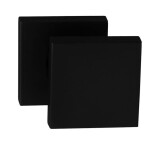 Dverné madlo MP TI - HR 1924Q (BS - Čierna matná) - MP BS (čierna mat)