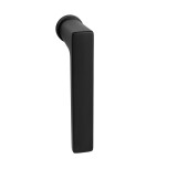 Kľučka na eurookno MP VM - DK - BAAR - R mini (BS - Čierna matná) - MP BS (čierna mat)