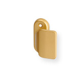 Madlo ACT lakované OV na rozete, vyosené (ZLATÉ) - AC-T Zlatá