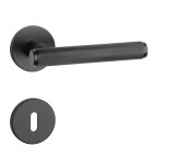 Dverové kovanie MP Kerria - R 7S (BS - Čierna matná) - MP BS (čierna mat)