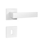 Dverové kovanie MP HIT HR SQ6 (WS - Biela matná) - MP WS (biela mat)