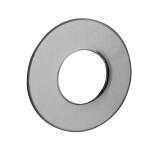 Dverná rozeta MP VM R - POD KĽUKU 30mm (CHM - chróm matný) - MP CHM - Chrom matný