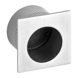 Úchyt čelný štvorcový ROSTEX (nerez mat) - ROSTEX Nerez mat