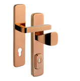 Bezpečnostné kovanie ROSTEX BK RX 1 ASTRA 3. tr. (Meď lesk) - Rostex Měď lesk