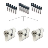 Set 3 ks cylindrických vložiek Richter EURO XCOLOR SET3.MOD