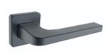 Dverové kovanie ROSTEX PORTO/H s čapmi (PLATINA MAT) - Rostex Platina mat