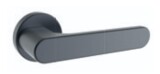 Dverové kovanie ROSTEX RIMINI/N s čapmi (PLATINA MAT) - Rostex Platina mat