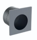 Úchyt čelný štvorcový ROSTEX (Platina mat) - Rostex Platina mat
