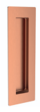 Mušle pre posuvné dvere ROSTEX hranatá 50x120 mm (MEĎ MAT) - ROSTEX Měď mat