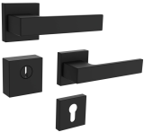 Bezpečnostné kovanie ROSTEX RN4/H RAVENA (PLATINA MAT) - Rostex Platina mat