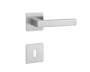 Dverové kovanie MP SH - KVADRAT - HR 1760 3SM (BN - Brúsená nerez)