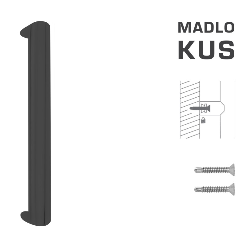 MP FT - MADLO kód K40 40x20 mm ST (BS - Čierna matná) - ks