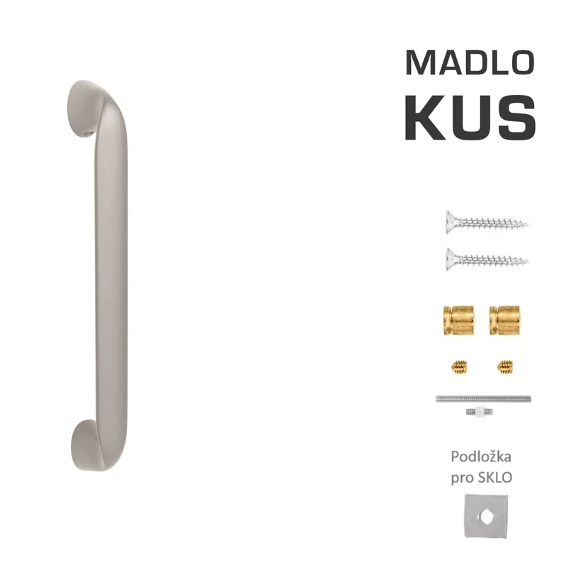 Dverné madlo MP MOON (NP - Nikel perla)