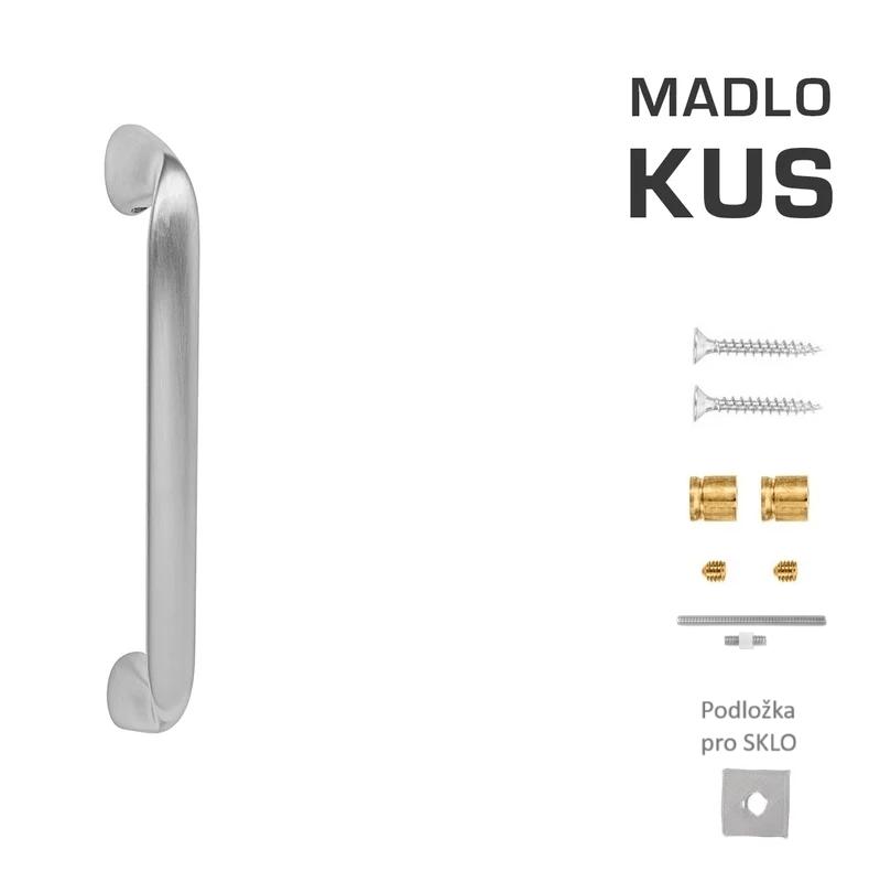 Dverné madlo MP MOON (OCS - Chróm brúsený)