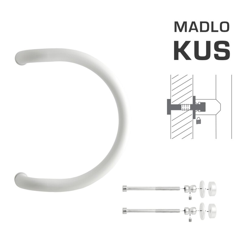 DVERNÉ MADLO M1 WA/C-DHP - ks (Biela lesklá RAL 9016)