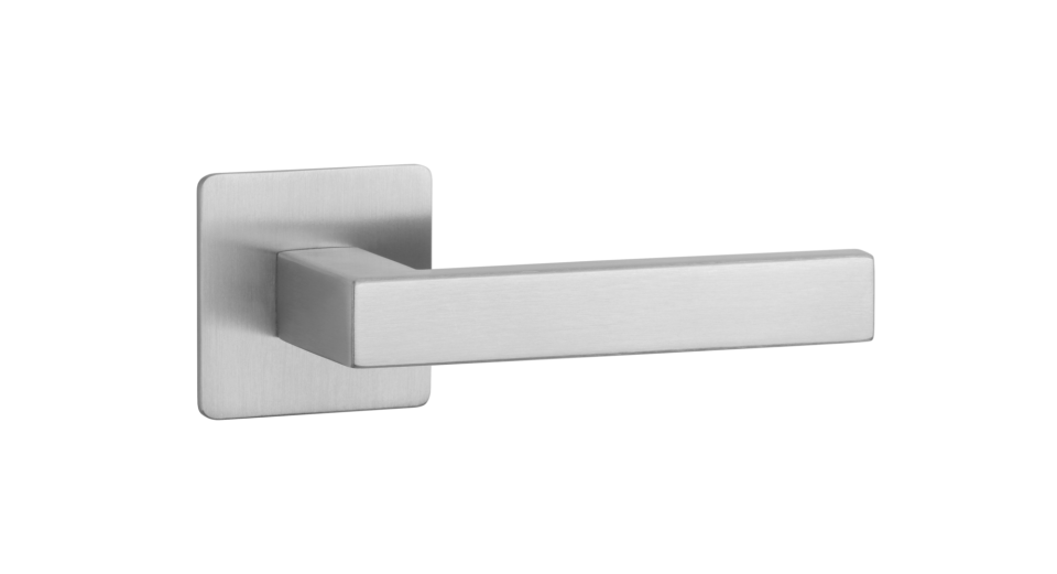 Dverové kovanie MP SH - KVADRAT - HR 1760 3SM (BN - Brúsená nerez)