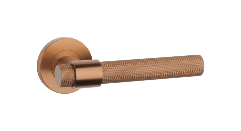 Dverové kovanie MP SH - OVAL - R 1743 PRO 8 MM (CUM PVD - Meď matná PVD)