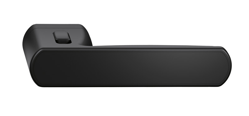 Dverové kovanie TWIN ALLEGRA 1618 FAST LOCK (CM - ČIERNA VÝPLŇ)