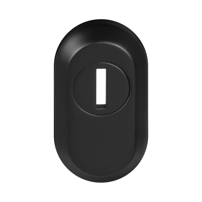 Prekrytie k bezpečnostnému kovaniu MP MPK SECURO S01 PLUS - SO (BS - Čierna matná)