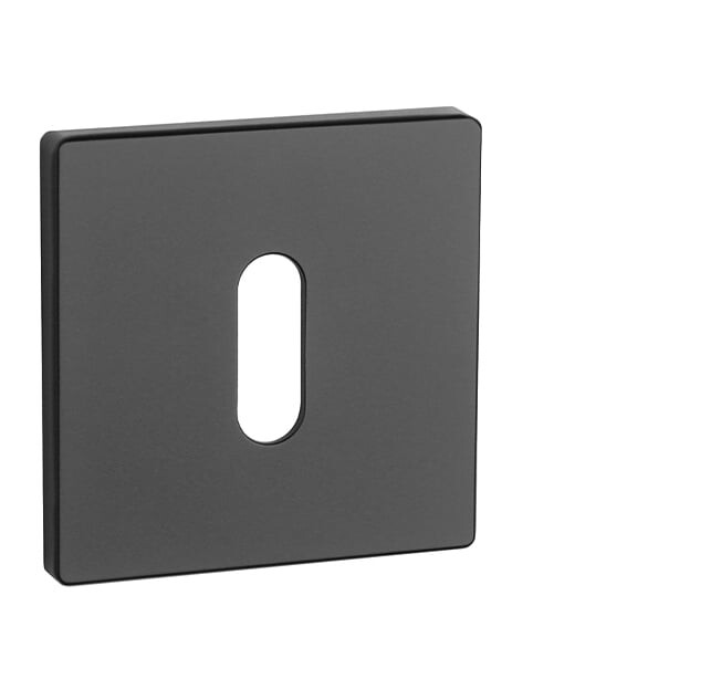 Dverná rozeta MP AS - HR 5S (BS - Čierna matná)