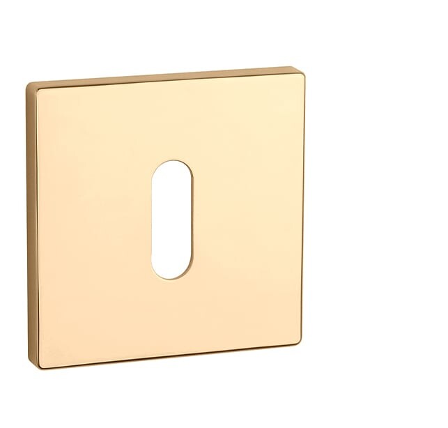 Dverná rozeta MP AS - HR 5S (OLV - Mosadz leštená lakovaná)