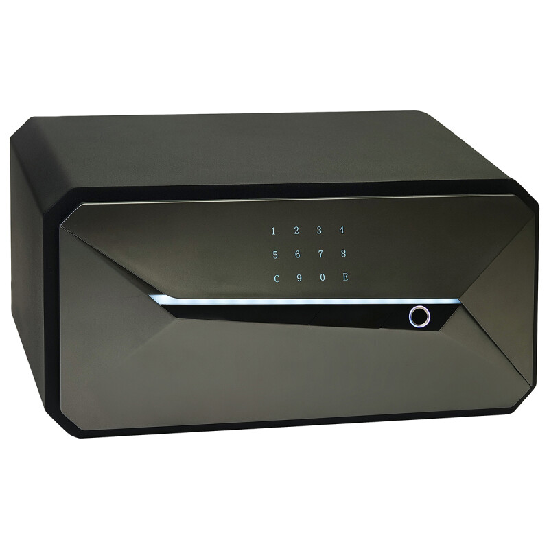 Oceľový sejf s elektronickým zámkom na číselný kód a odtlačok prsta RICHTER RS.23.DE.FIN