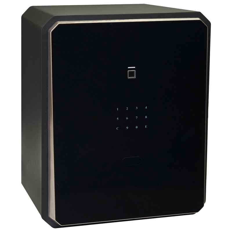Oceľový sejf s elektronickým zámkom na číselný kód a odtlačok prsta RICHTER RS.45.LUX.FIN