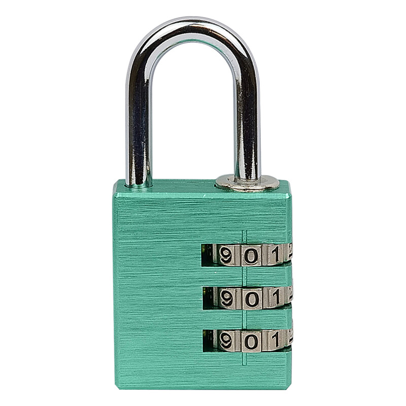 Hliníkový kódový visiaci zámok s eloxovaným povrchom RICHTER RV.12002.30.PZEL