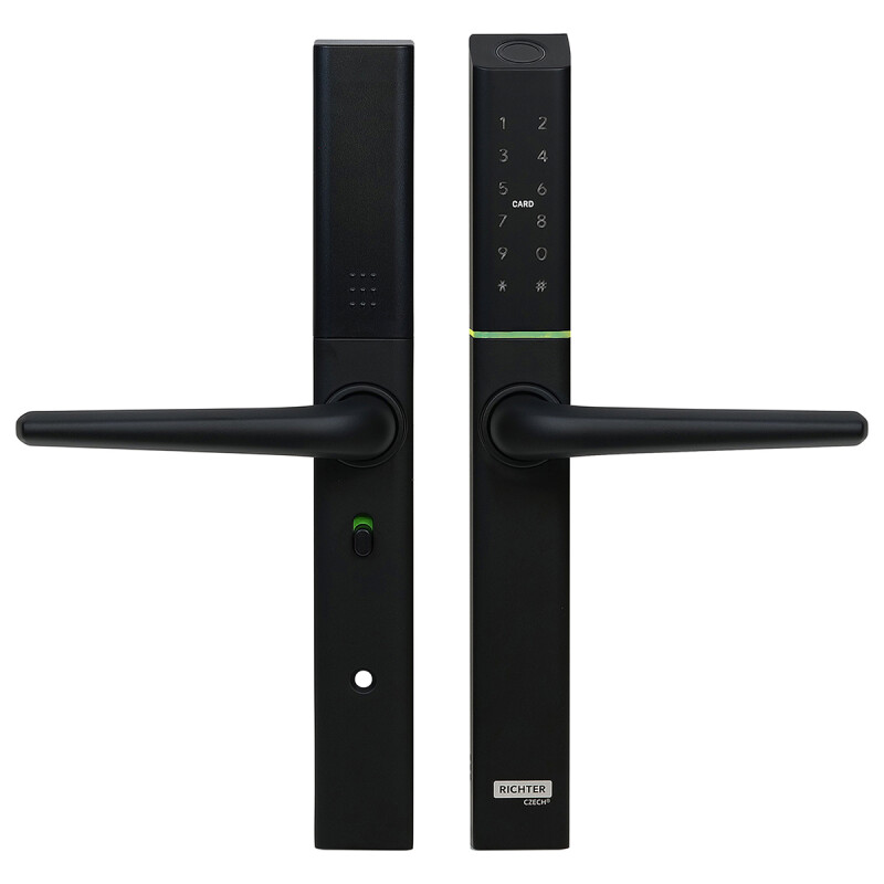 Digitálna kľučka Richter DH.S3B.CE (čierna)